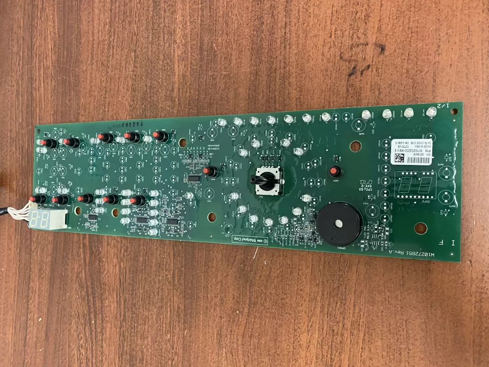 Whirlpool W10252255 WPW10269599 PD00070438 W10269599 Washer Control Board