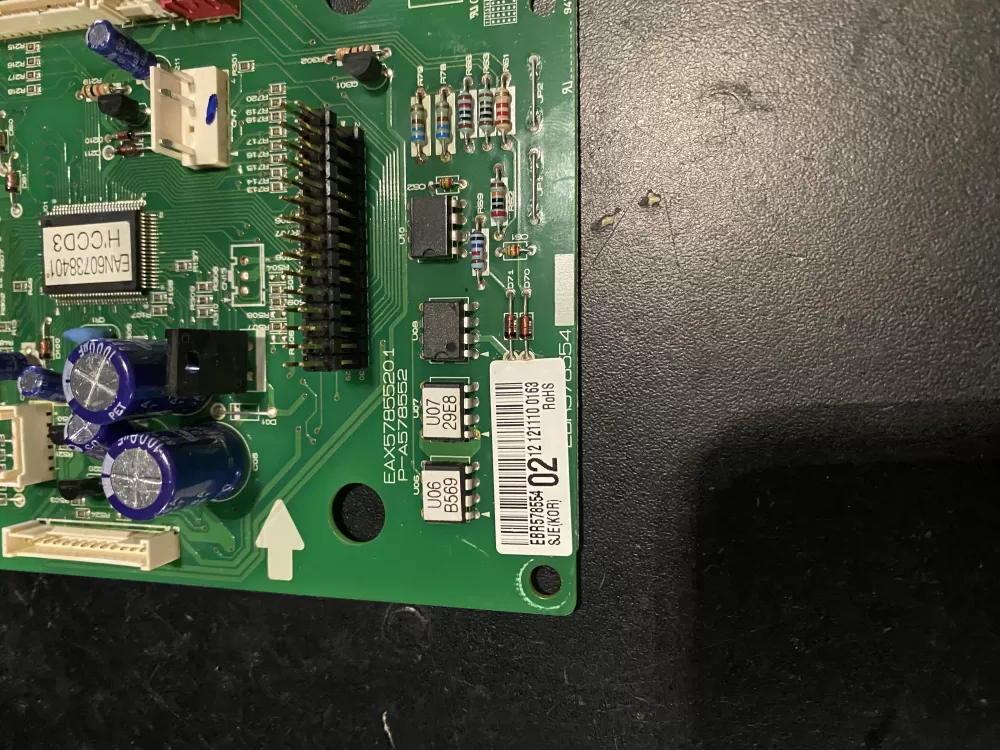 GE WB27X35345 Microwave Control Board AZ24749 | BK438