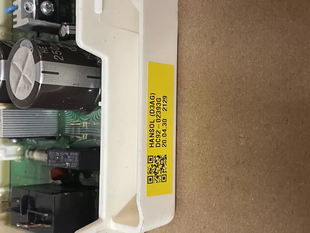 Samsung DC92-02393G DC92-02393M PS16556778 Washer Control Board AZ91086 | KMV78