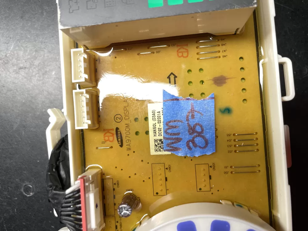 Samsung DC92 02001A AP6243666 DC92 02005A Washer Control Board AZ36827 | Wm387