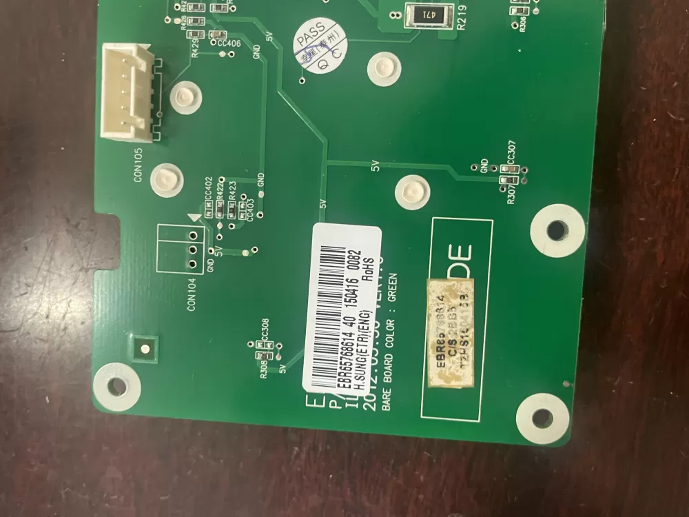 LG EBR65768614 Refrigerator Control Board Dispenser AZ47602 | KM1623