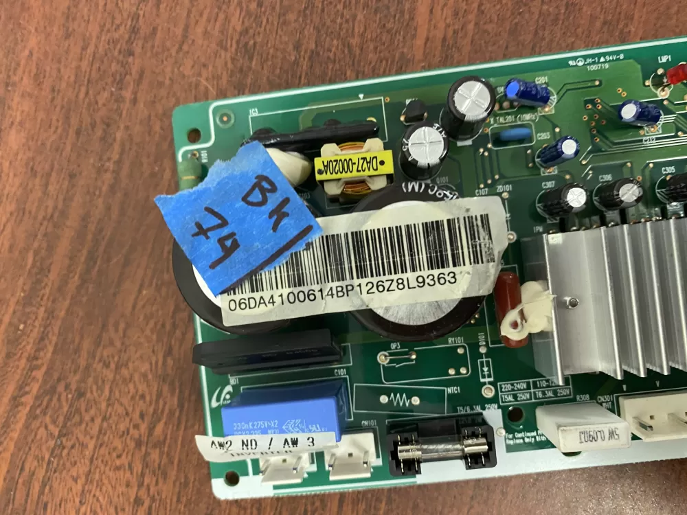 Samsung DA41 00585A 00614B Refrigerator Control Board Inverter AZ37208 | BK74