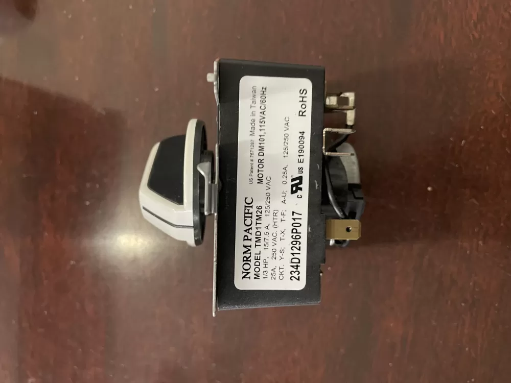 Kenmore  General Electric WE4M521 WE04X22654 PS11721520 234D1296P017 Dryer Timer