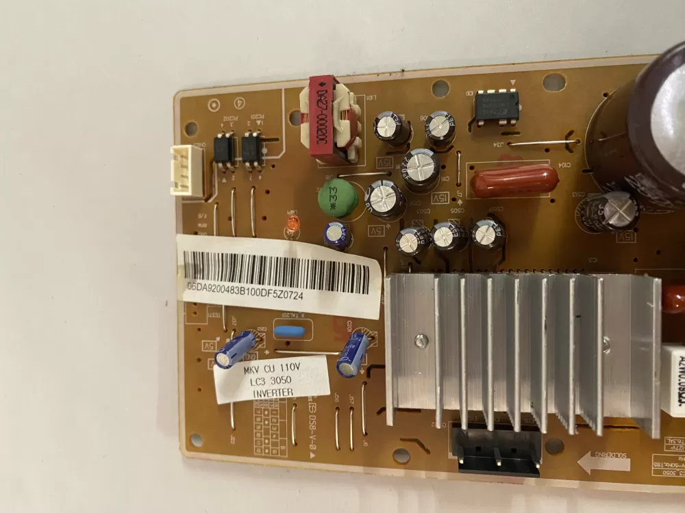Samsung DA92-00483B Refrigerator Control Board Inverter AZ199376 | BK2785