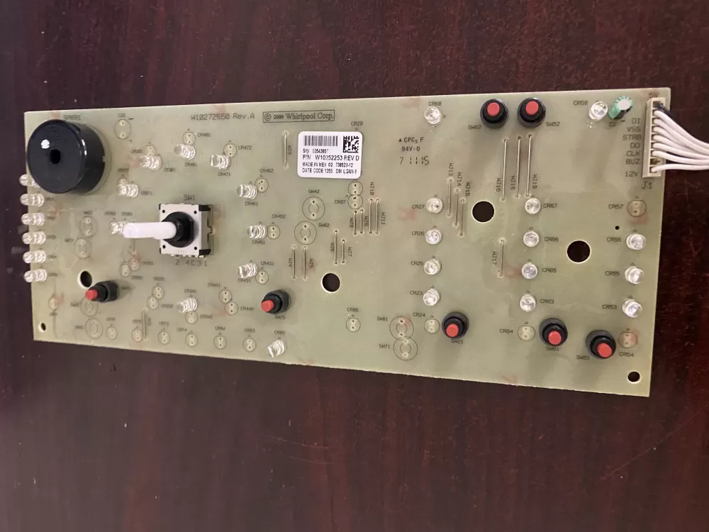 Whirlpool  Kenmore W10252253 Washer Control Board