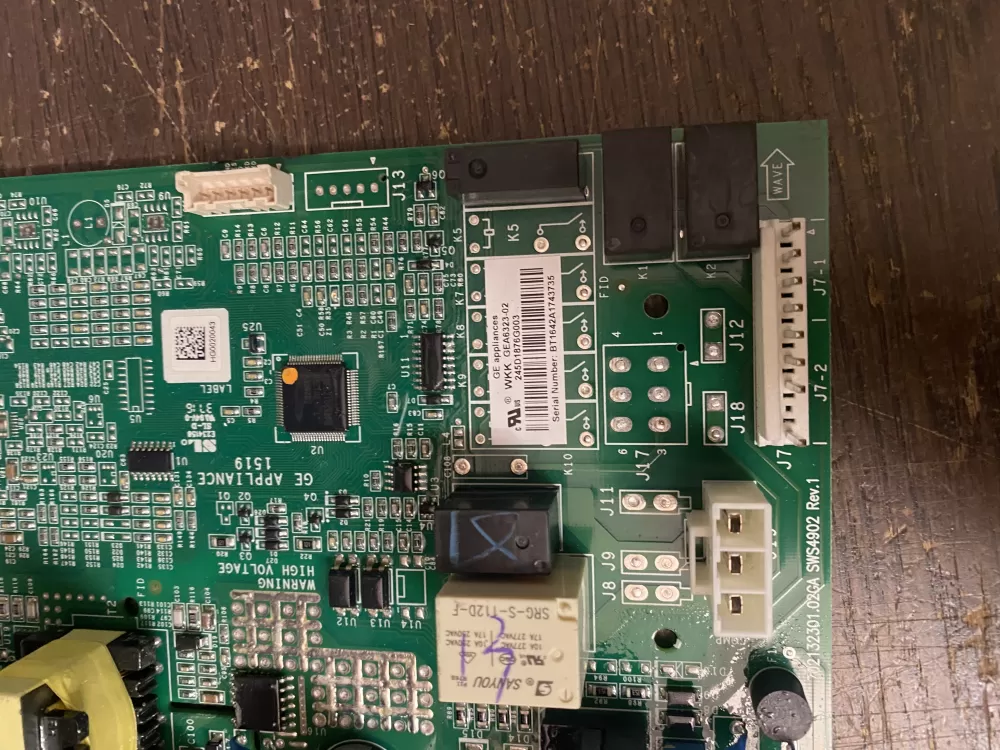 GE 245D1876G001 245D1876G002 Refrigerator Control Board AZ54655 | BK1926