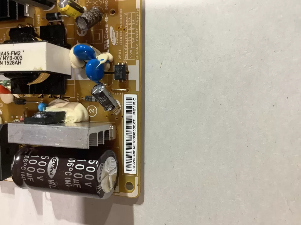 Samsung DA9200486AE Refrigerator Control Board AZ183609 | ZC2705