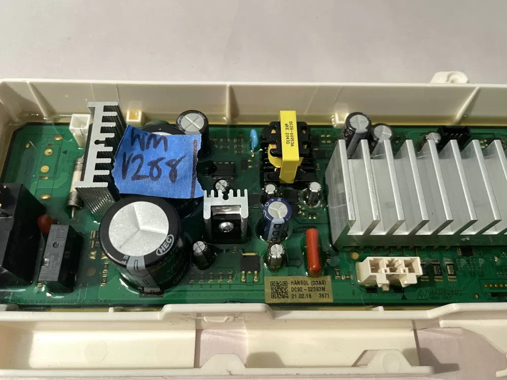 Samsung DC92-02393G DC92-02393M Washer Control Board AZ104517 | Wmv288