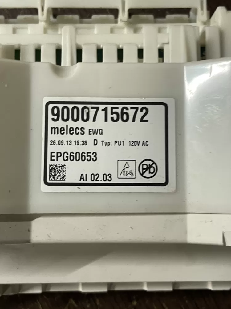 Bosch 00752740 Dishwasher Control Module EPG60653 9000715672 AZ39170 | Wm480