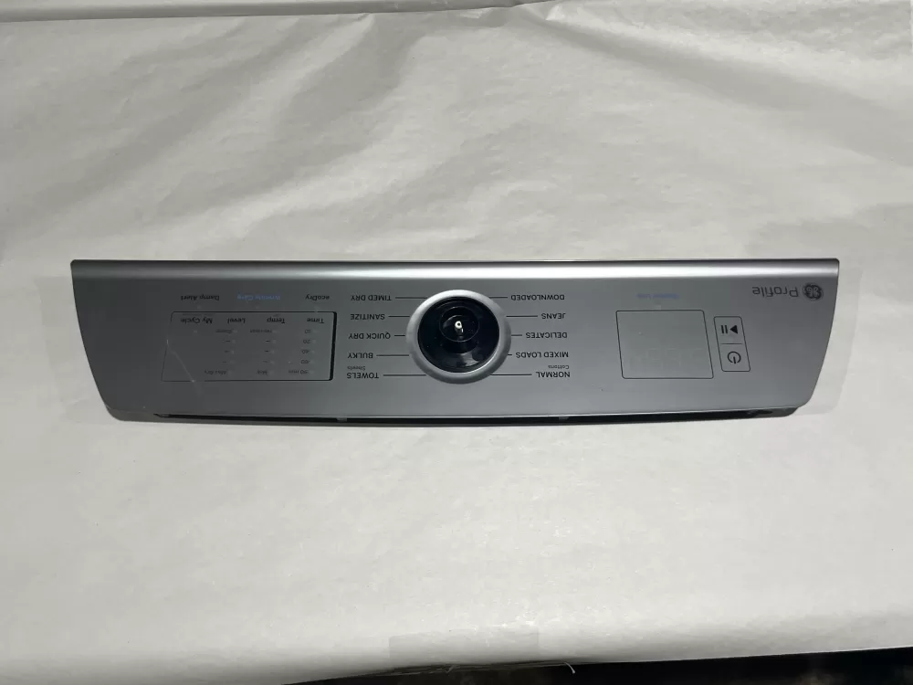 GE WE10X33197 Dryer Control Panel 234D2996G002 WE22X33126 AZ151006 | Wmv779