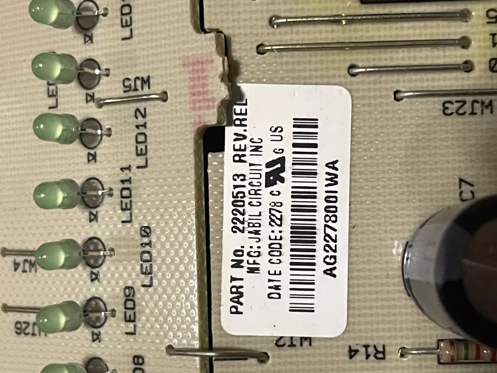 Whirlpool 2220513 Refrigerator Control Board AZ30014 | WM945