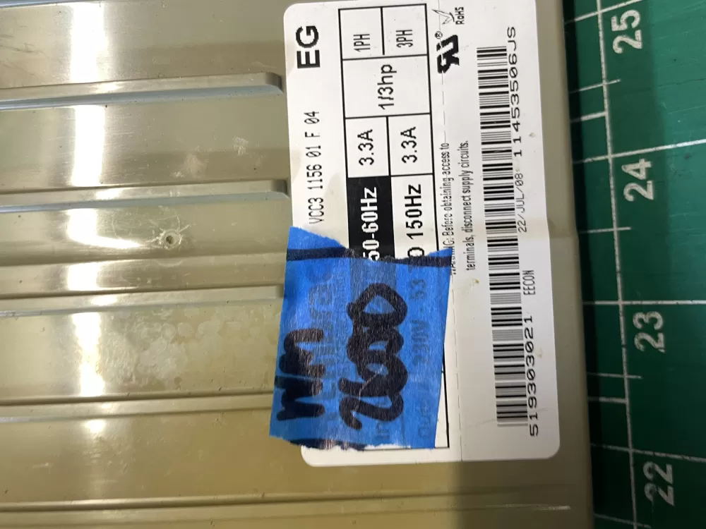 GE 519303021 Refrigerator Invter Control Board AZ202340 | Wm2650