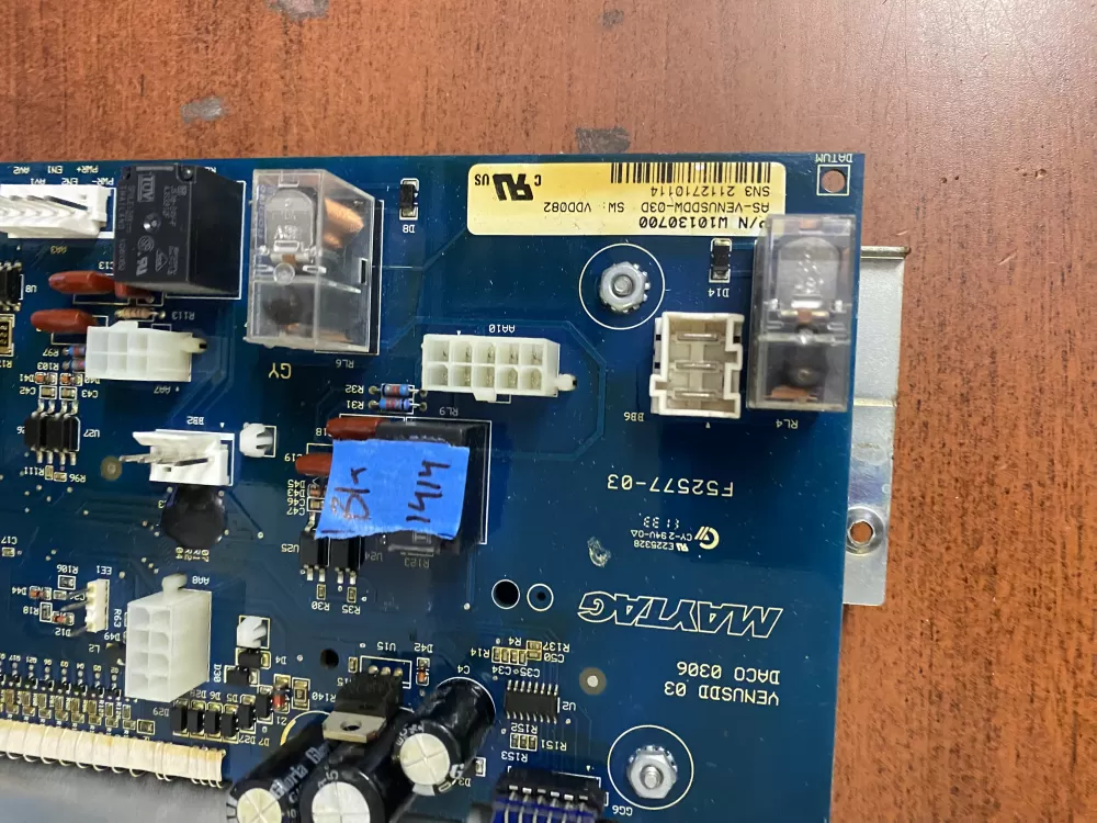 Maytag Commercial Gas Dryer Control Board UI LCD Display AZ98572 | BK1414