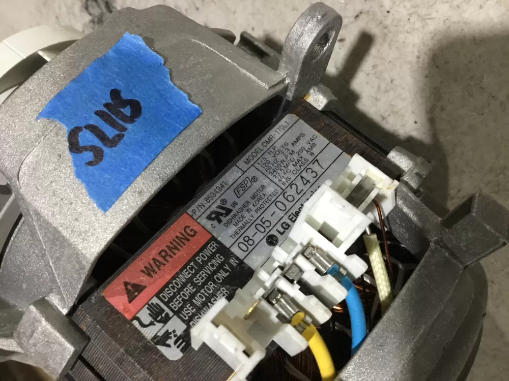 Whirlpool Kenmore KitchenAid 8193509 Dishwasher Pump Motor AZ85751 | Sl115