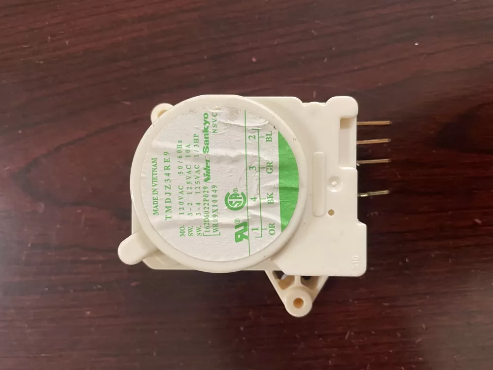 GE TMDJZ34RE9  WR09X10049  Refrigerator Defrost Timer Control