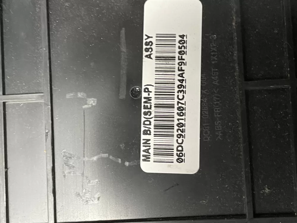 Samsung DC92 01607C Dryer Control Board User Interface AZ10069 | WMV318