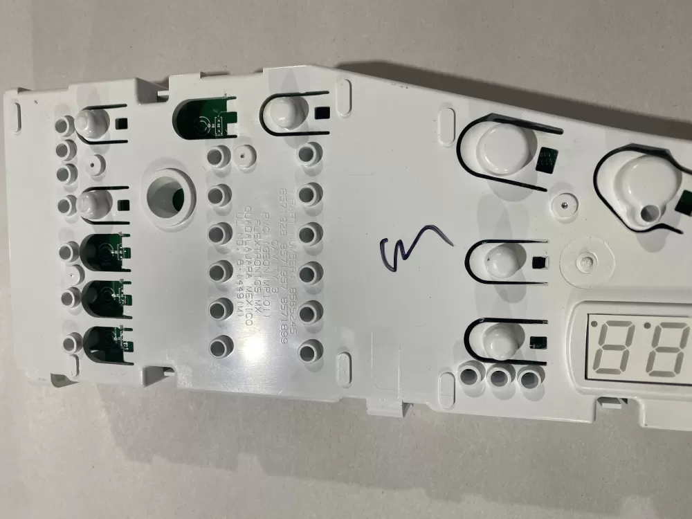 Whirlpool W10118082 Dryer Control Board UI Panel AZ157287 | BKV801