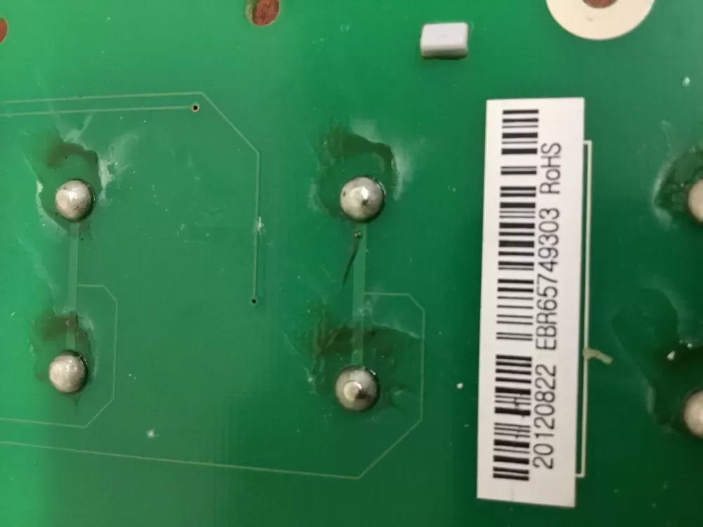 LG EBR65749303 Refrigerator Control Board Dispenser Panel AZ33943 | NRV373