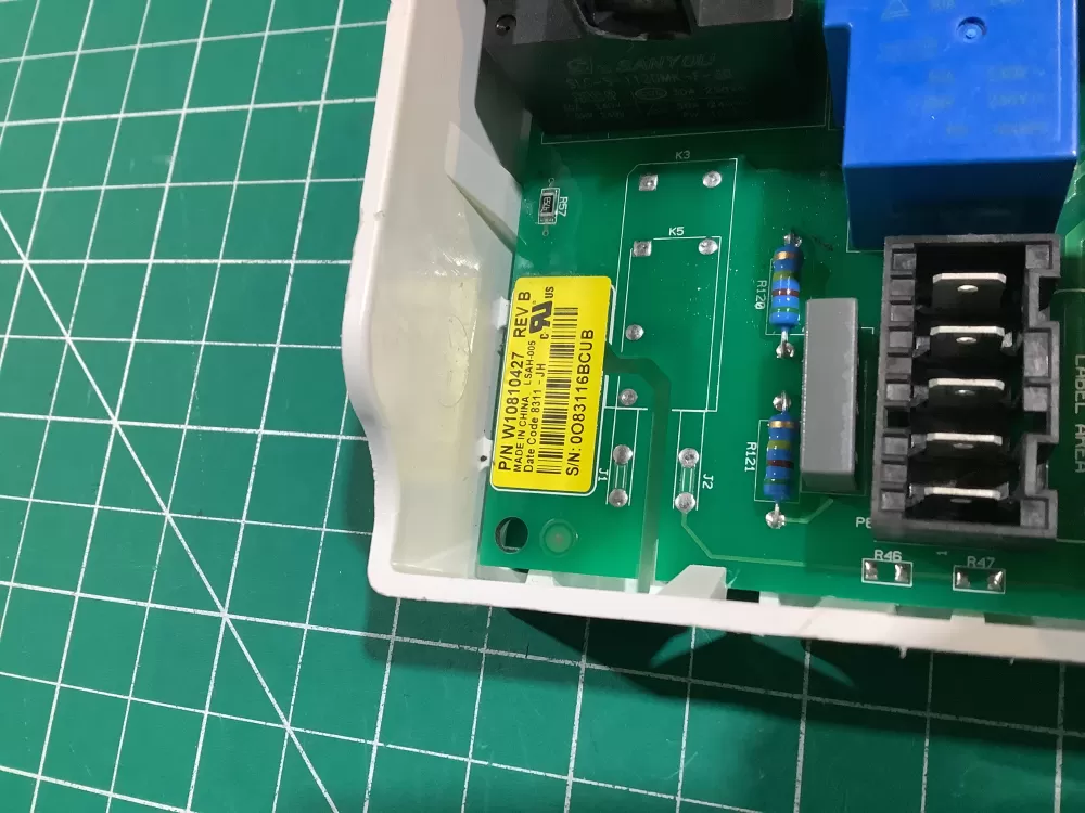 Whirlpool W10810427 Dryer Control Board AZ147887 | NR2483