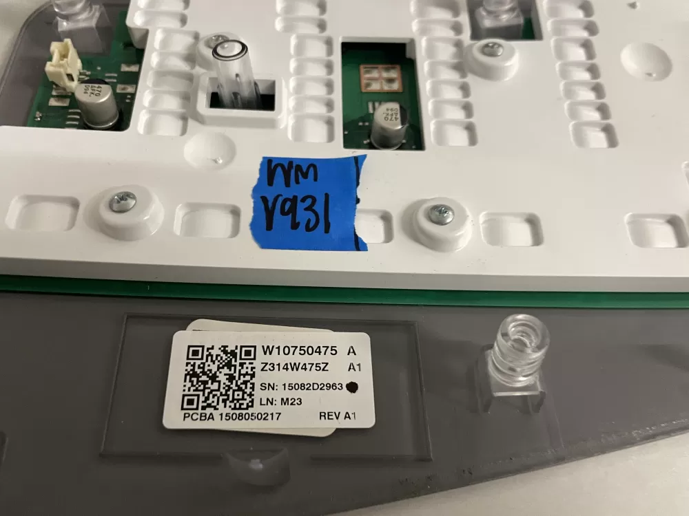 Whirlpool AP6024018 W10433082 W10750475 Washer Control Panel AZ210750 | Wmv931