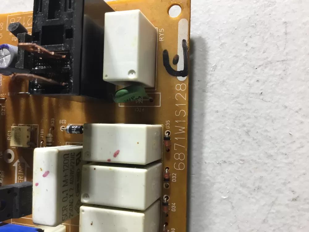 LG 6871W1S128E Microwave UI Control Board AZ47476 | NR588