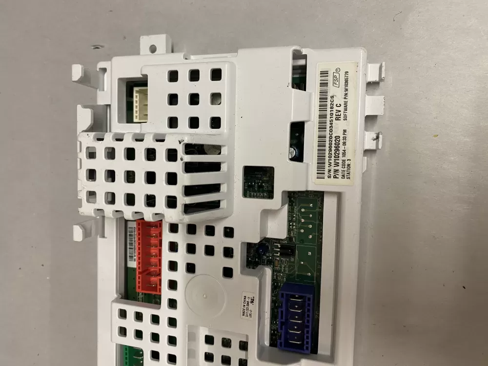 Maytag W10296020 W10296105 W10393448 PS3503143 W10296020 C Washer Board Control