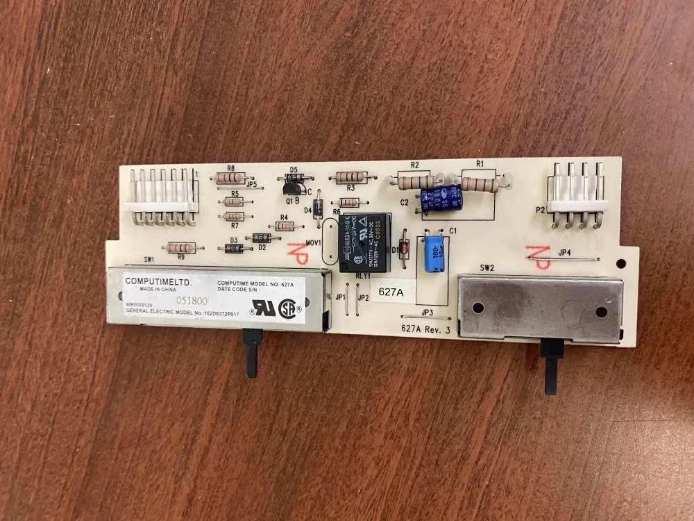 GE WR55X129  AP2071638  162D6372P010  2004  AH304236  EA304236  PS304236  WR55X0042  WR55X0073  WR55X0075  WR55X0129  WR55X42  WR55X73  WR55X75  162D6372P017 Refrigerator Dispenser Control Board