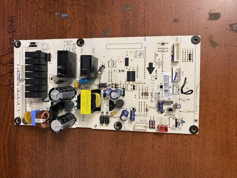 GE EBR30357202  WB27X38436 Microwave Control Board