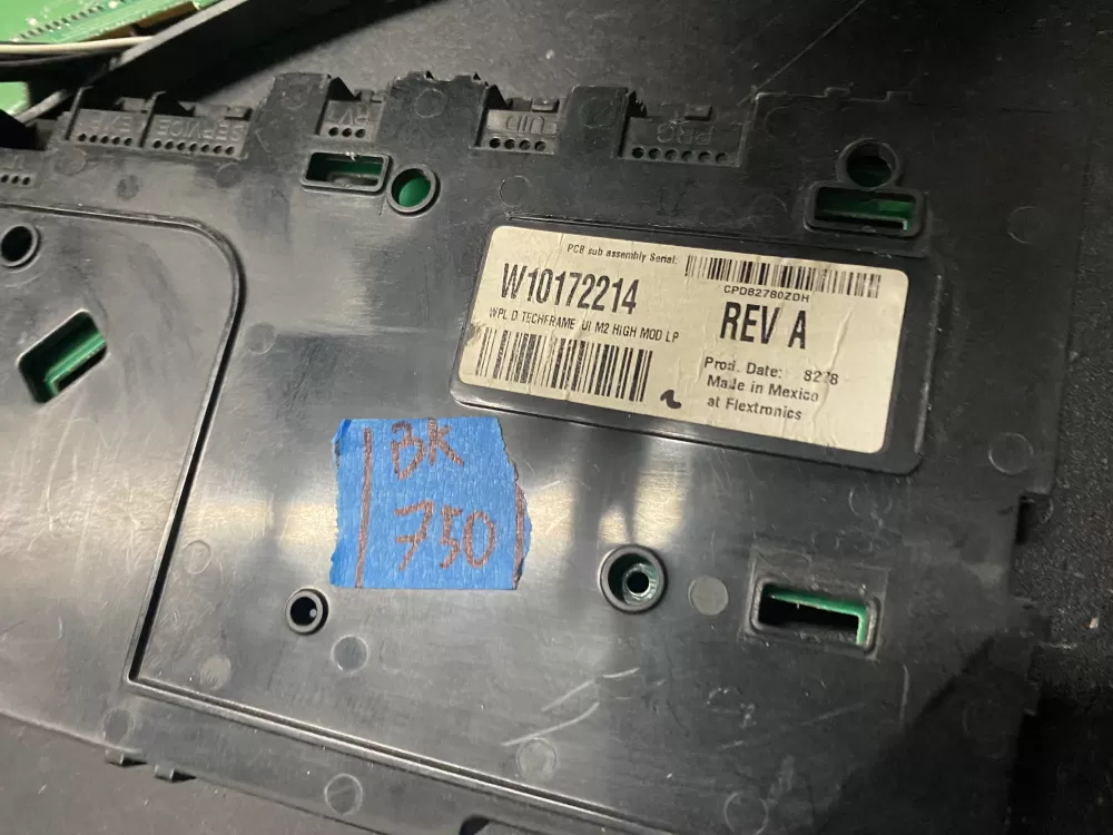 Whirlpool W10172214 W10294631 1553008 Dryer Control Board AZ18703 | BK750