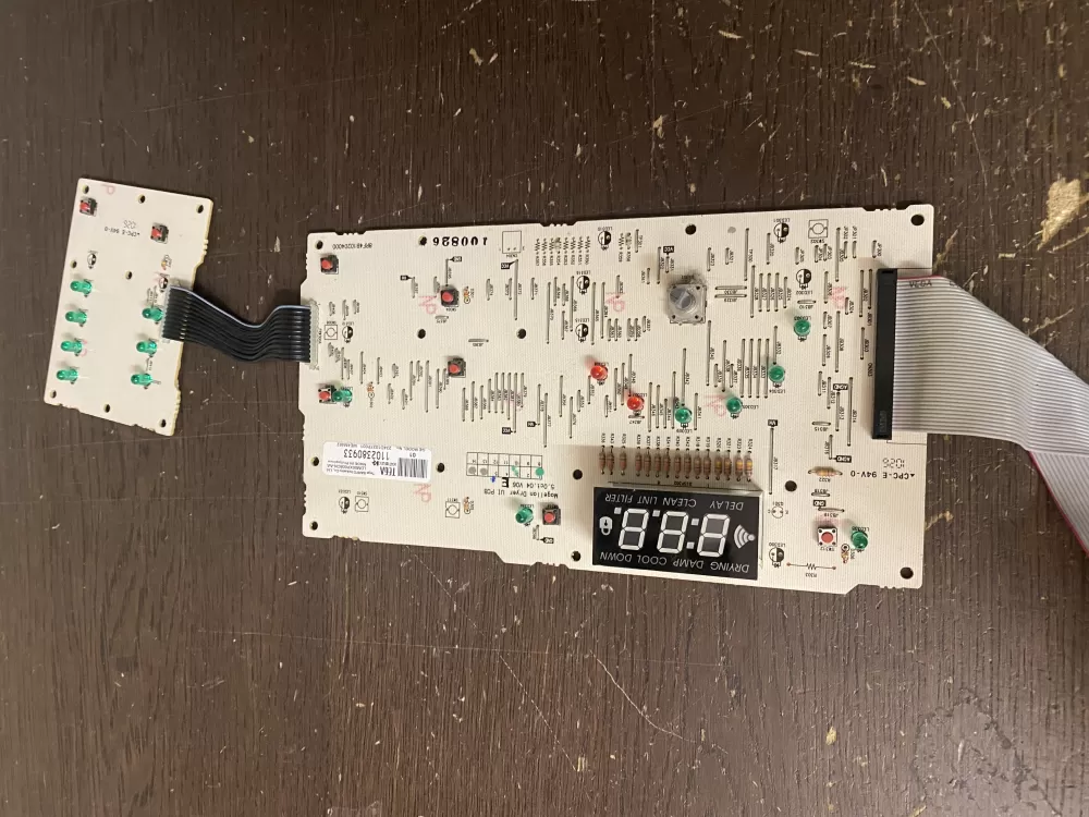 GE WE4M482 234D1037P001 Dryer Interface Control Board AZ52648 | BK1865