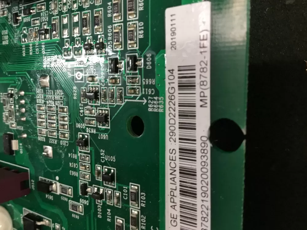 GE 290D2226G104 WH18X28642 Refrigerator Control Board AZ100258 | NR115