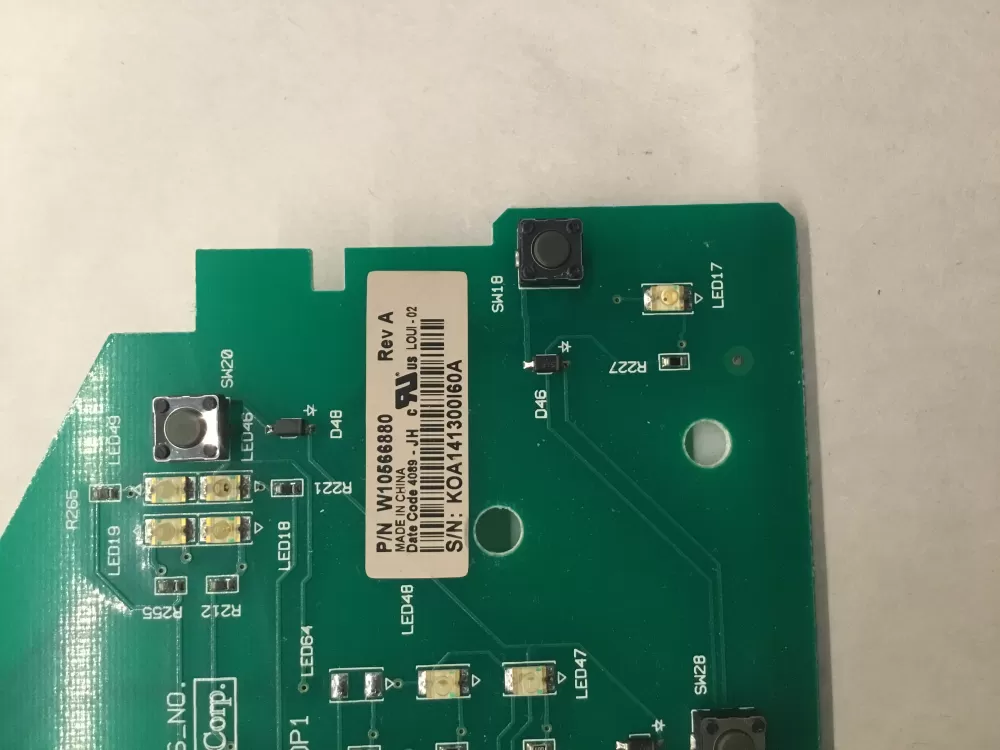 Whirlpool W10566880 Washer Control Board AZ99874 | BG1187