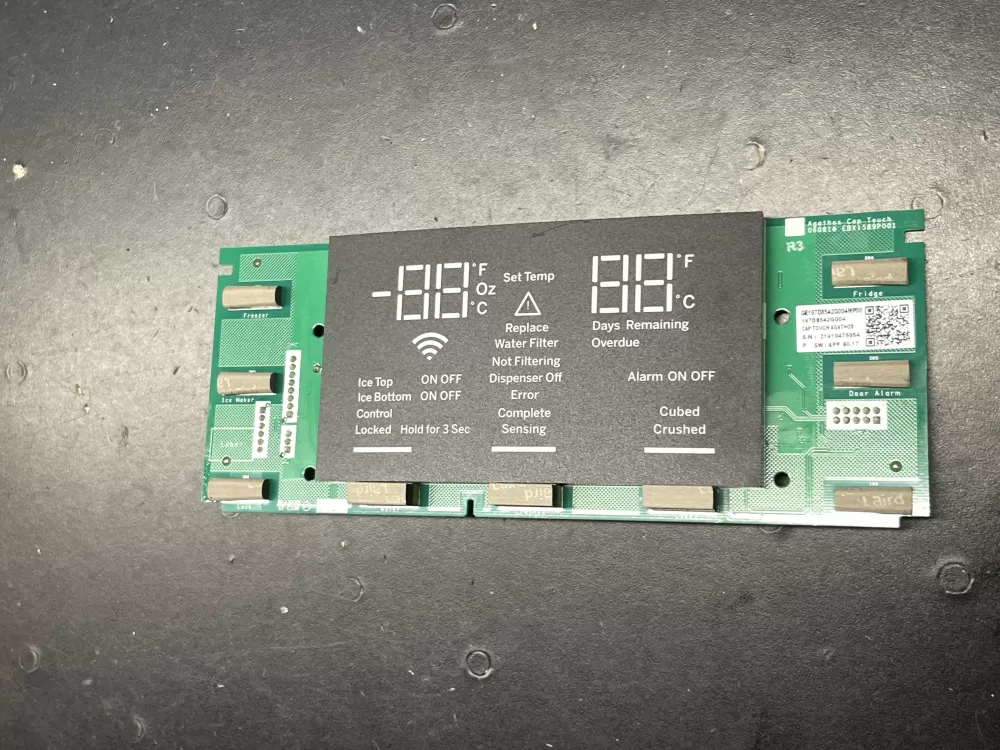 GE 197D8542G004 Refrigerator Control Board Dispenser AZ36540 | Wm382