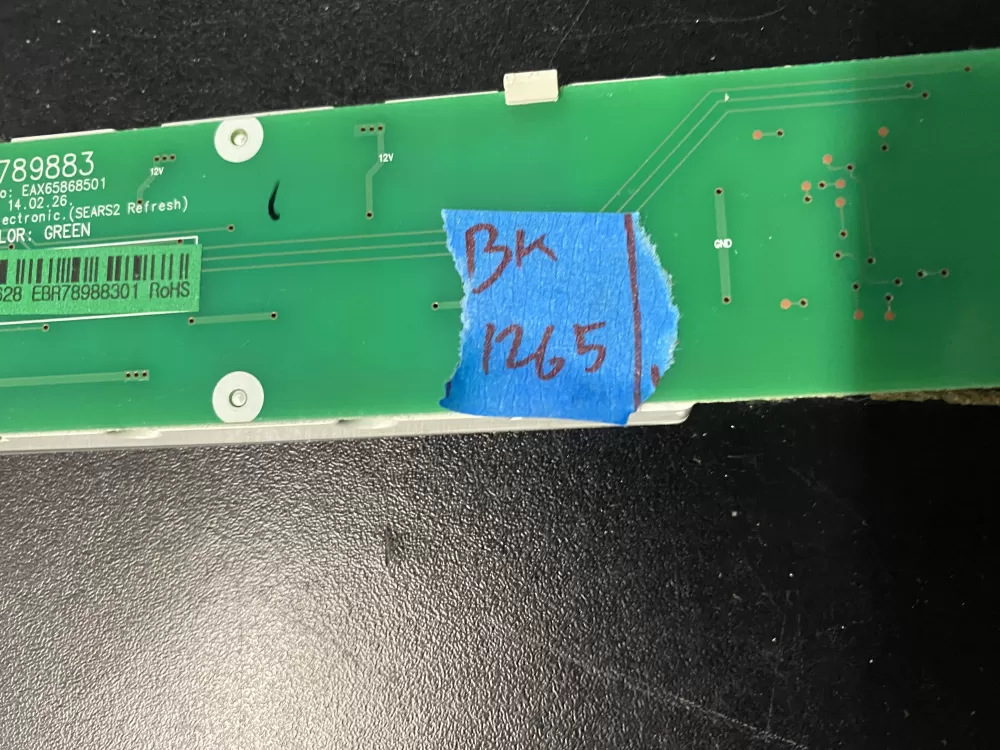 Kenmore EBR78988301 Refrigerator Control Board AZ4384 | BK1265