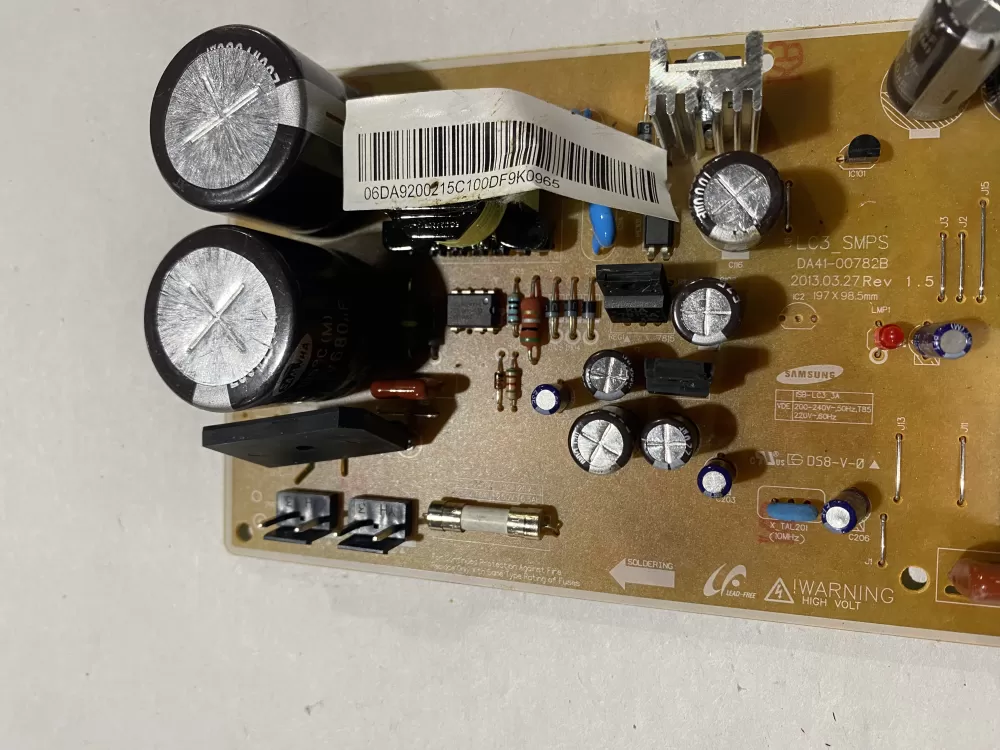Samsung DA94 00680A DA92 00215C Refrigerator Control Board AZ184411 | BK187