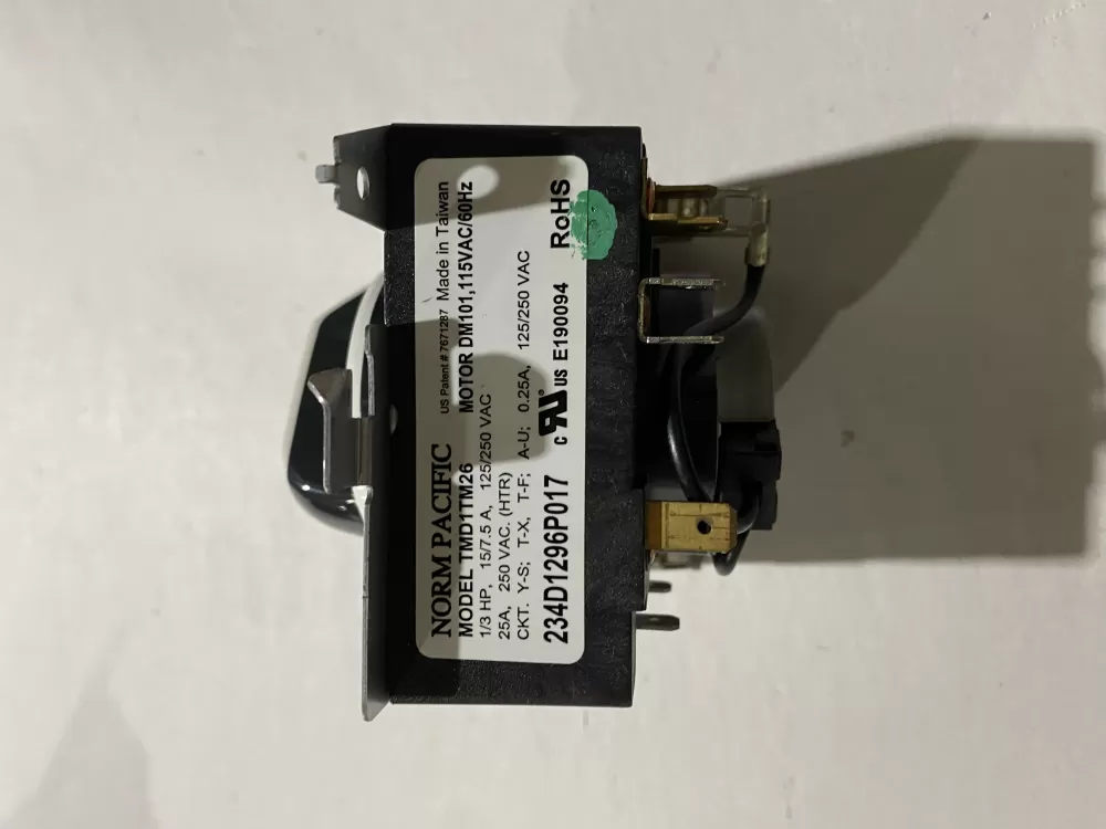 Kenmore  General Electric WE4M521 WE04X22654 PS11721520 234D1296P017 Dryer Timer