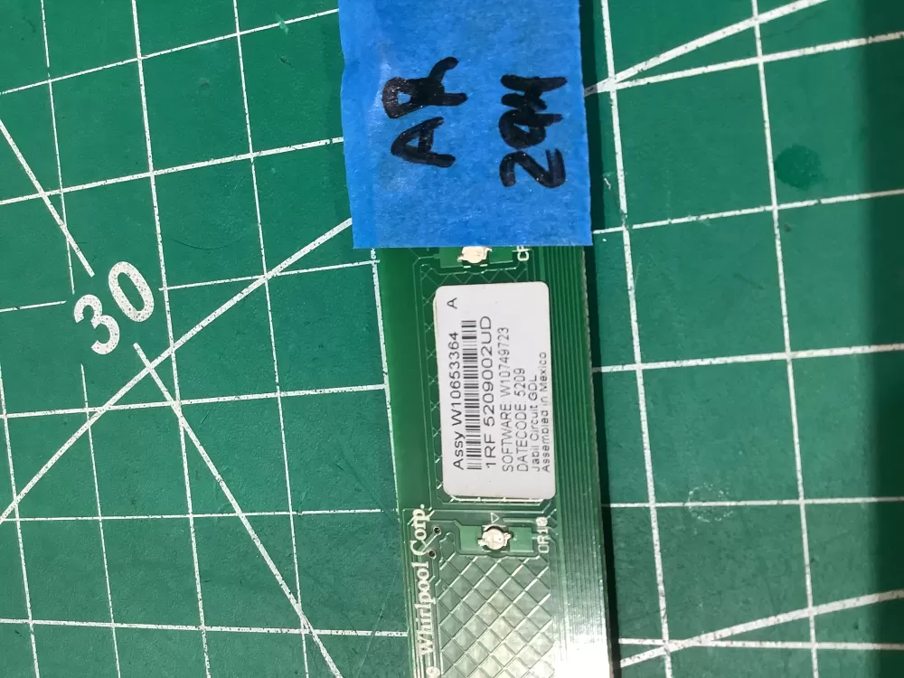 Whirlpool KitchenAid W10653364 Dishwasher Control Board User AZ189145 | AR294