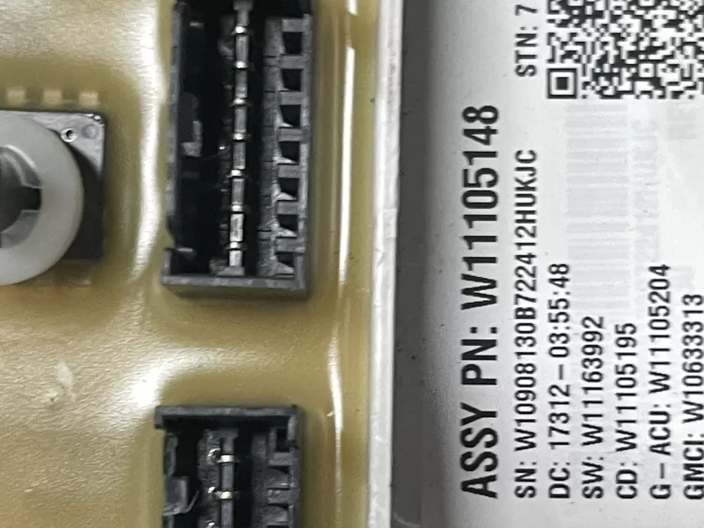 Whirlpool W11105148 Washer Main Control Board AZ16120 | 1475WM