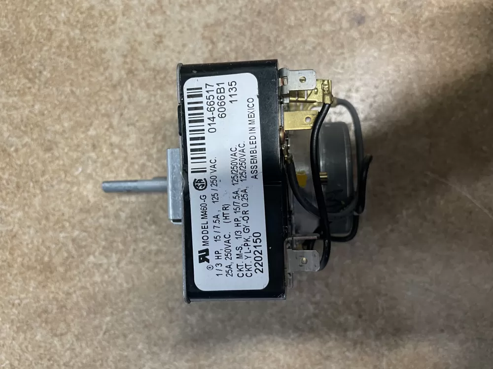 Whirlpool  Maytag  Magic Chef  Admiral 2202150 WP37001240 Dryer Timer