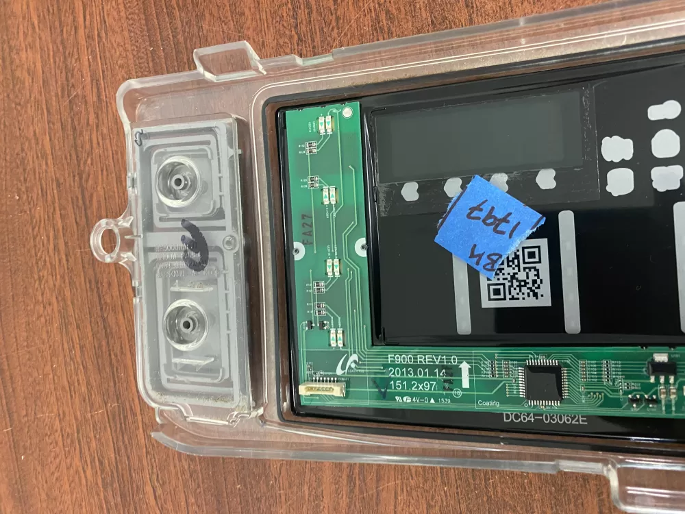 Samsung DC92-01607J DC94-06643A Dryer UI Control Board AZ48731 | BK1797