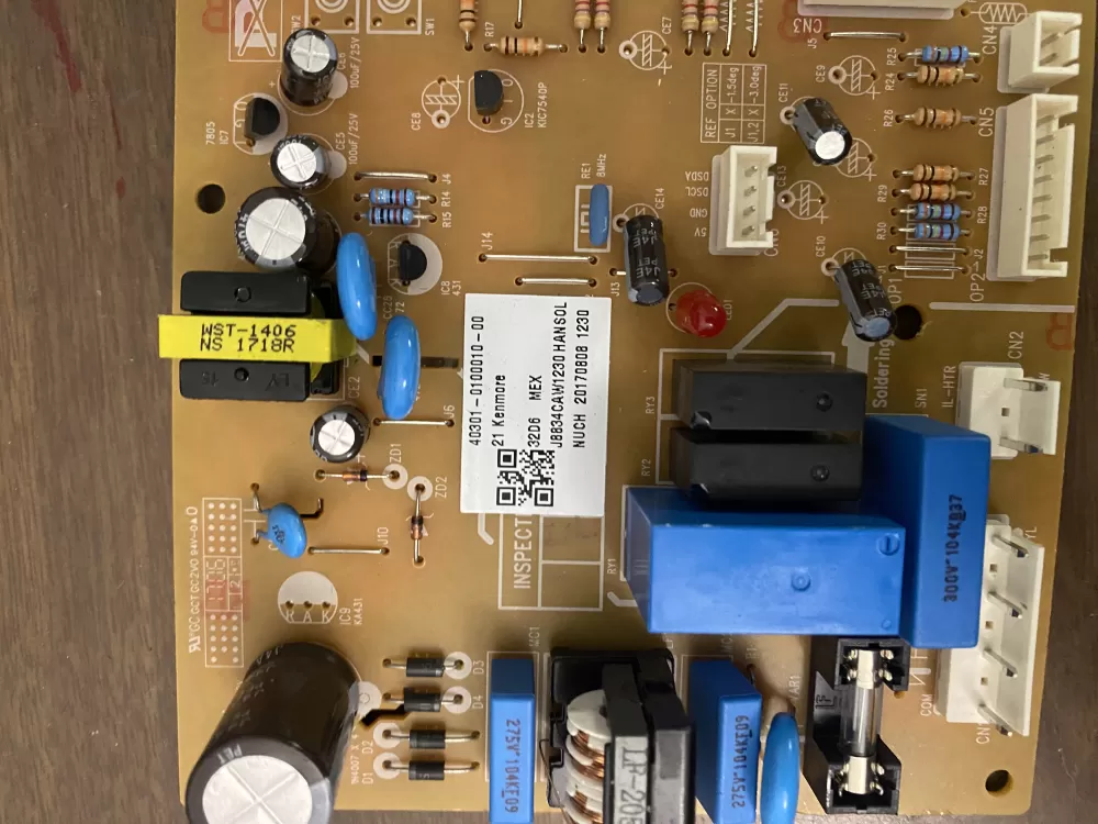 Kenmore 40301 0100010 01 00 Refrigerator Control Board AZ101763 | BK943