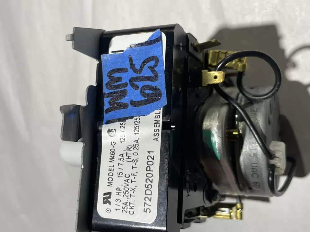 GE 572D520P021 WE4M271 Dryer Timer AZ113691 | Wm625