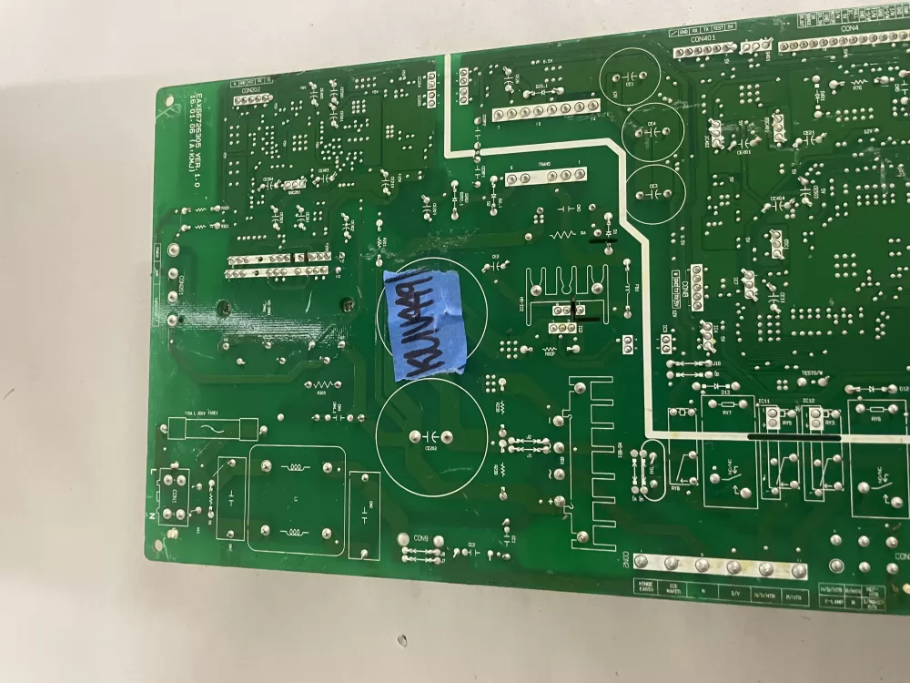 LG EBR81182705 Refrigerator Control Board AZ122046 | KMV449