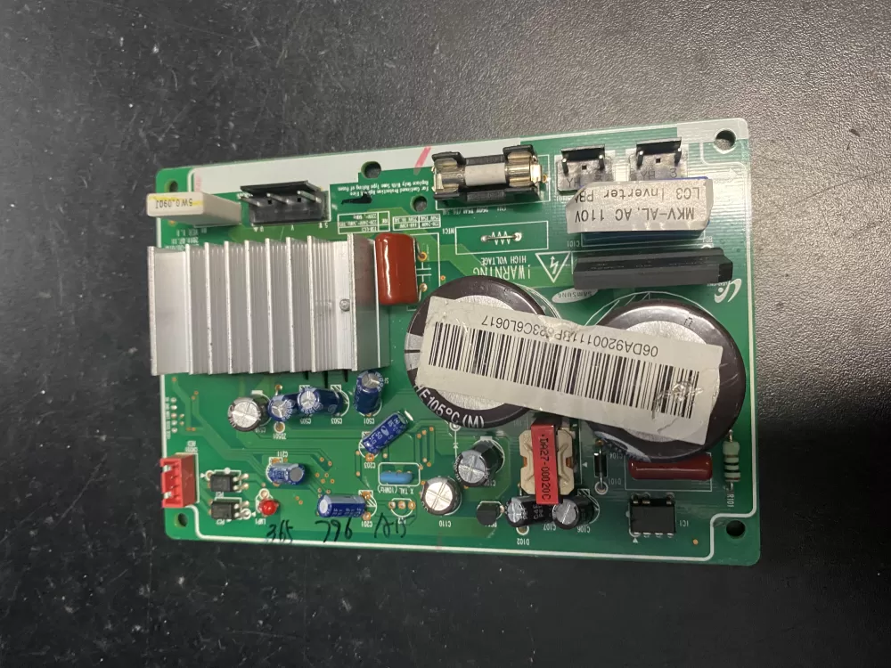 Samsung DA92-00111B Refrigerator Inverter Control Board AZ12453 | BK994