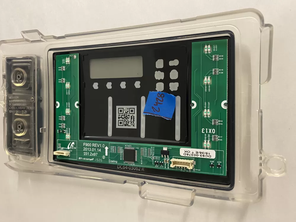Samsung DC92-01607J DC94-06643A Dryer UI Control Board AZ205731 | BK2428