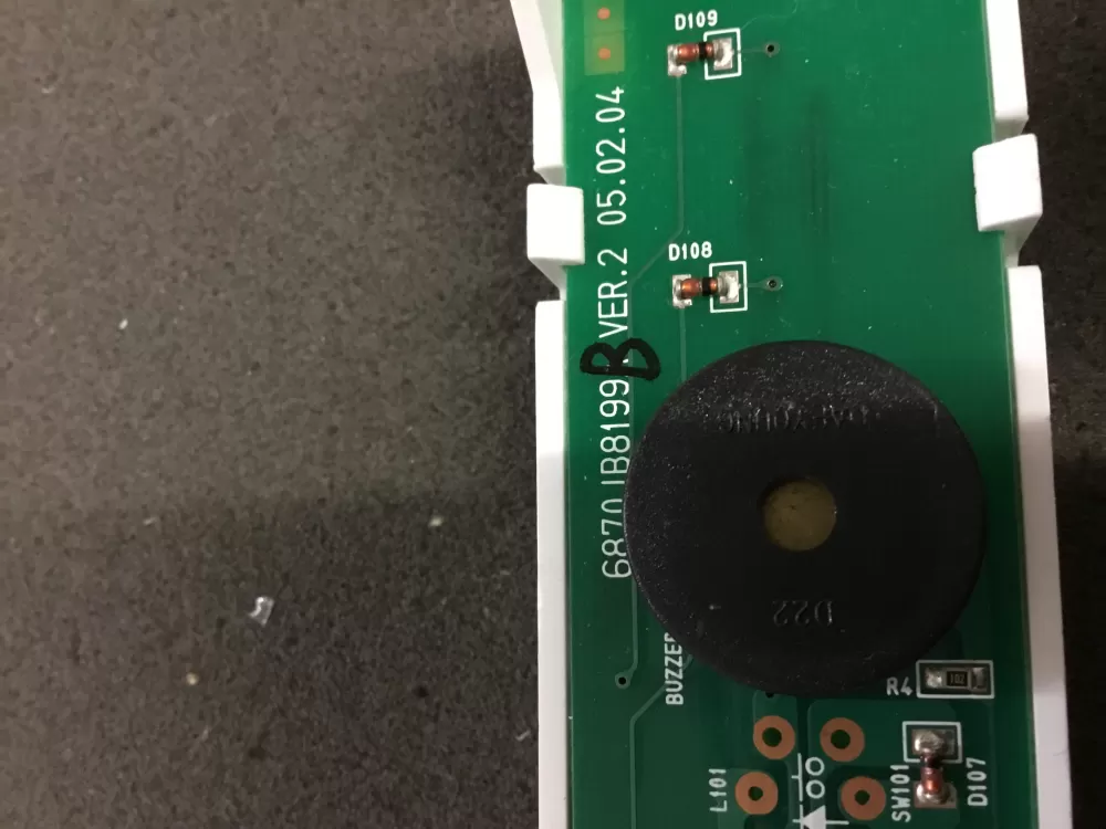 LG 6870JB8199B Refrigerator Control Board Display AZ93630 | NR88