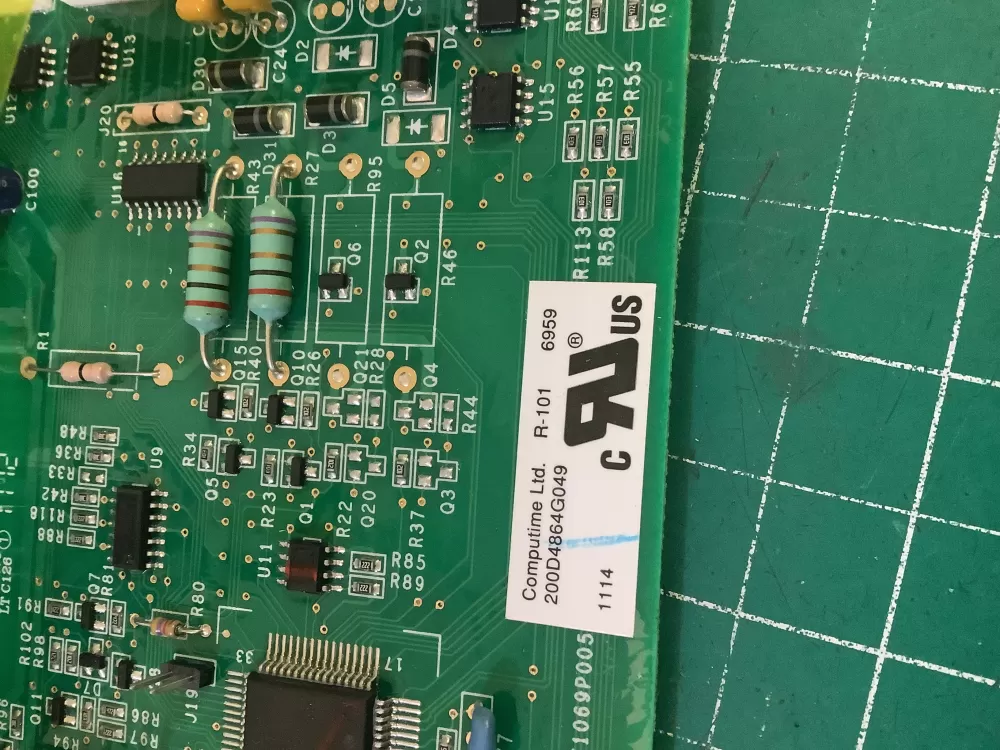 GE 200D4864G049 EBX1069P005 Refrigerator Control Board AZ208071 | NR89