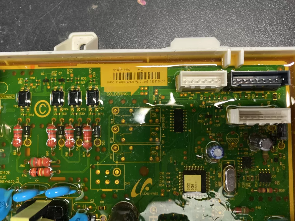 Samsung DC92 01025C Dryer Control Board AZ13161 | BK1288