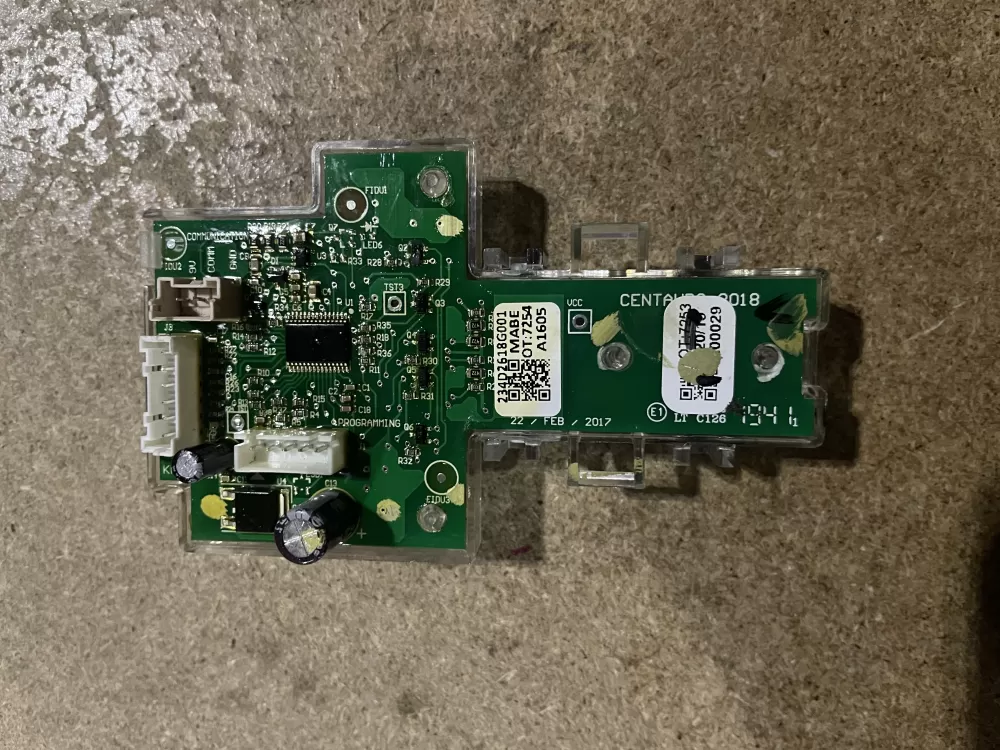 GE 234D2618G001 WE04X27284 Dryer Control Board AZ28021 | KM194