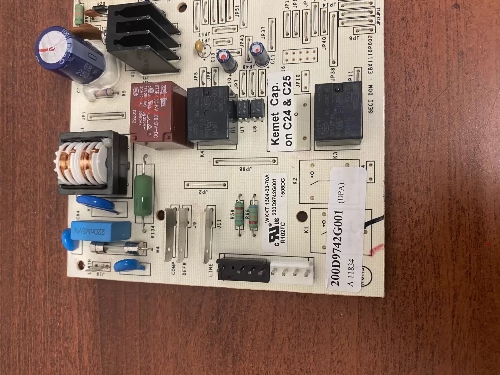 GE EBX1110P002 200D49742G001 Fridge Control Board AZ41896 | BK1733